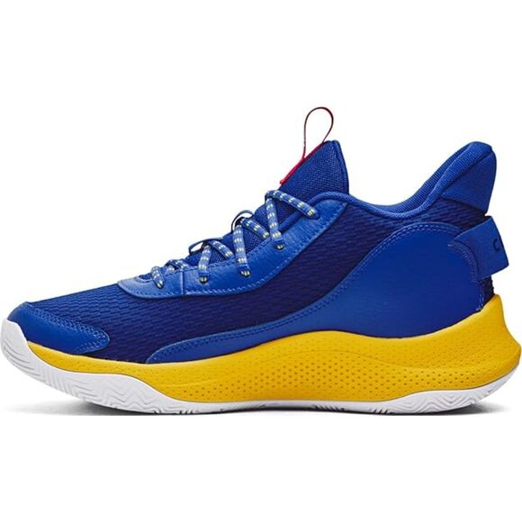 Under Armour W 10.5 Curry 3Z7 Basketball Shoes 3026622 Royal 400 - Picture 3 of 5
